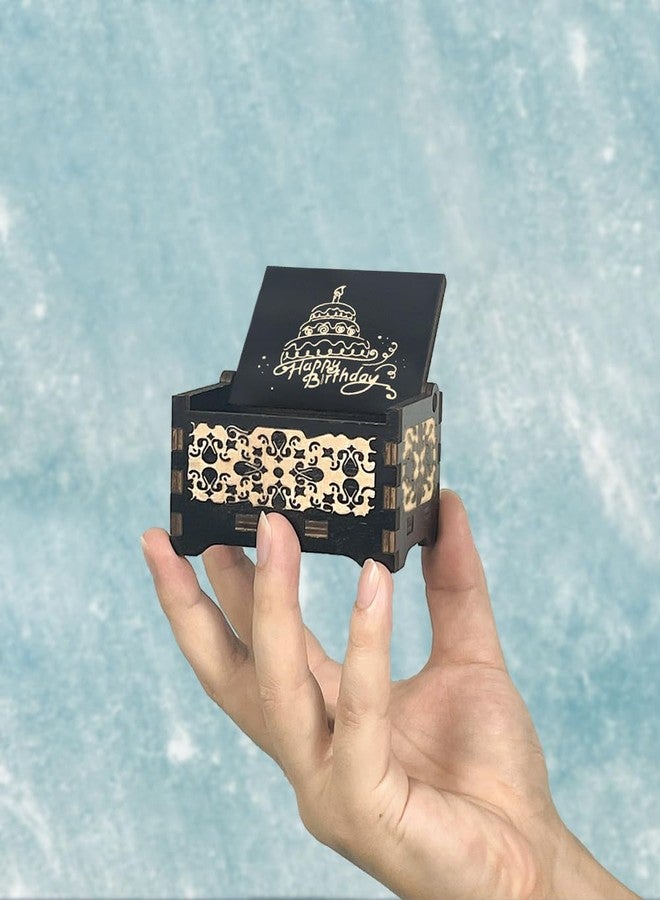Sooharic Music Box Happy Birthday Gifts for Boys, Girls, Friends - 18 Note Mechanism Wooden Music Box Wind Up - Image 4